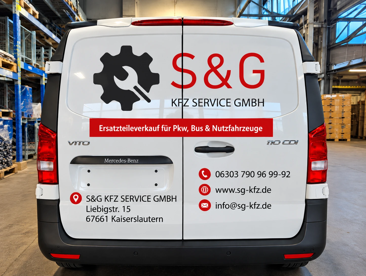 Fahrzeugbeschriftung · S&G KFZ Service
